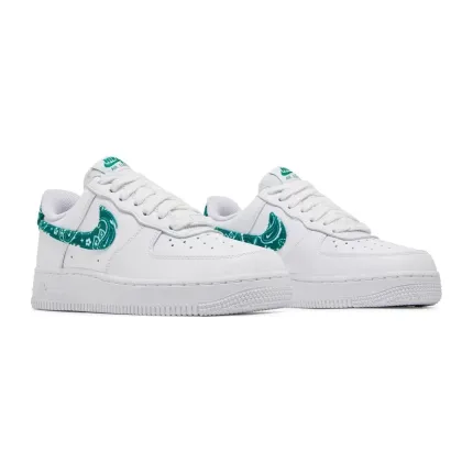 Nike Air Force 1 Green Paisley