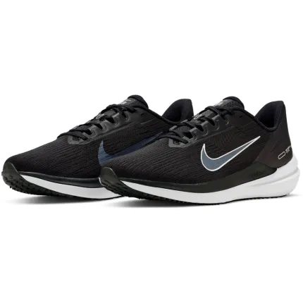 NIKE AIR WINFLO 9 BLACK DARK SMOKE GREY