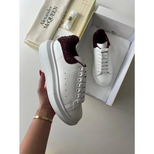 Alexander McQueen Beyaz Cyristal