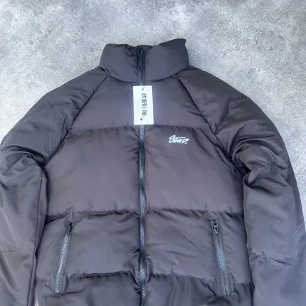 Oversize Stvd Siyah Şişme Mont Oversize Stvd Siyah Şişme Mont