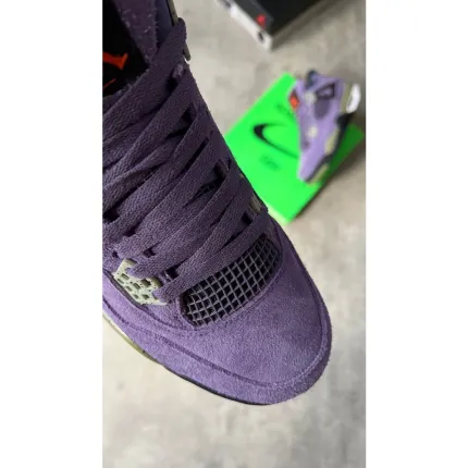 Air Jordan Retro 4 Canyon Purple