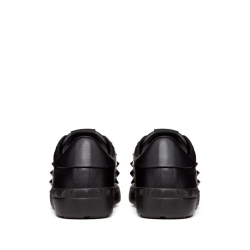 New Season Valentino Garavani Rockstud Untitled leather sneakers