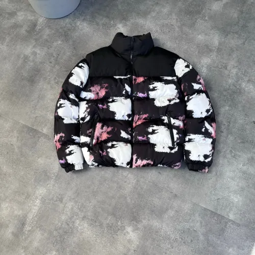 Oversize Kırmızı Beyaz Şişme Mont