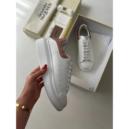 Alexander McQueen Siyah Beyaz Cyristal