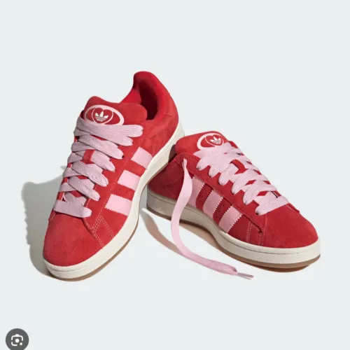 ADIDAS CAMPUS OOS RED PINK ADIDAS CAMPUS OOS RED PINK