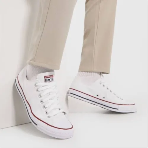 Converse Low White
