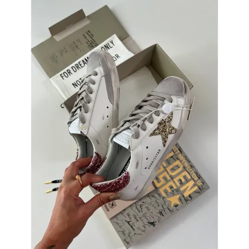 Golden Goose Sim Silver Gold Golden Goose Sim Silver Gold