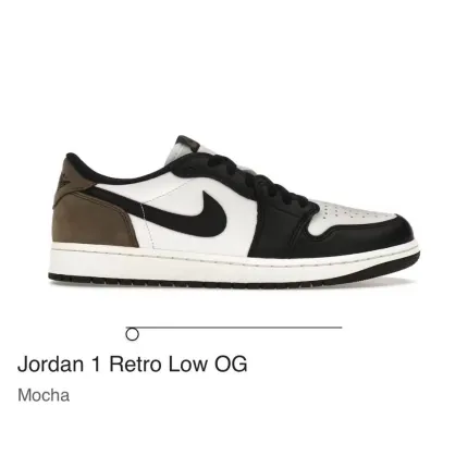 Nike Jordan Retro Low Mocha