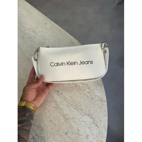 Ck Beyaz Çanta