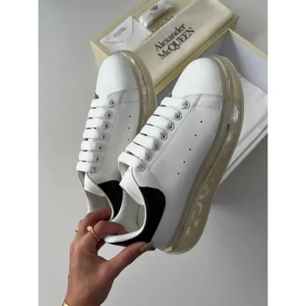 Alexander McQueen Siyah Beyaz Şeffaf