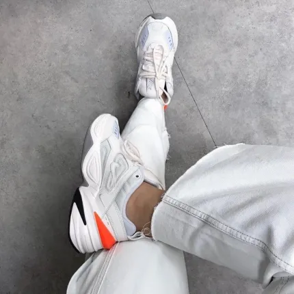 Nike m2k Tekno Beyaz Turuncu Nike m2k Tekno Beyaz Turuncu