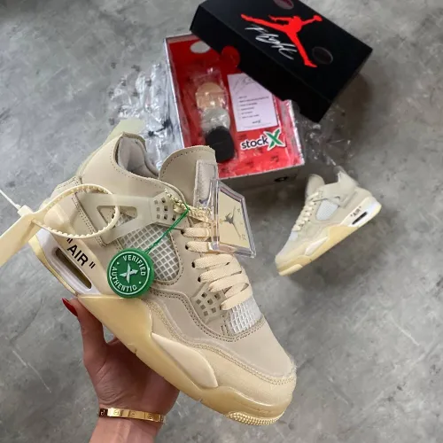 Off White x Air Jordan 4 Sail Off White x Air Jordan 4 Sail