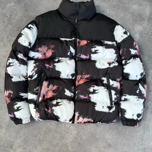 Oversize Kırmızı Beyaz Şişme Mont
