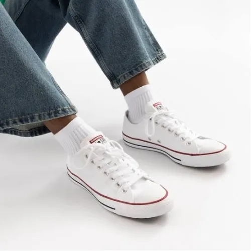 Converse Low White