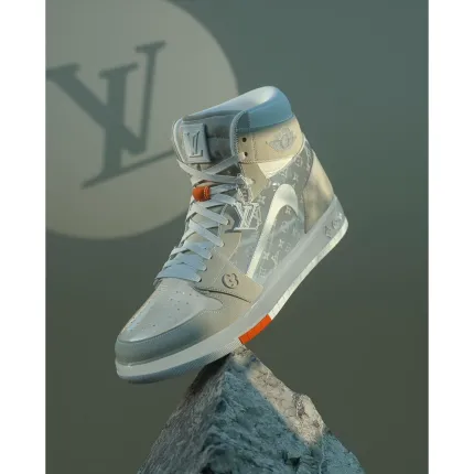 Jordan 1 Grey x LV