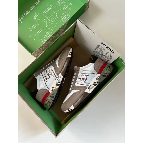 Premiata Grey &Red Blue Premiata Grey &Red Blue