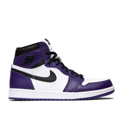 Air Jordan Purple Courth White