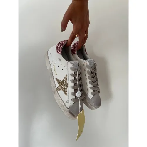 Golden Goose Sim Silver Gold Golden Goose Sim Silver Gold