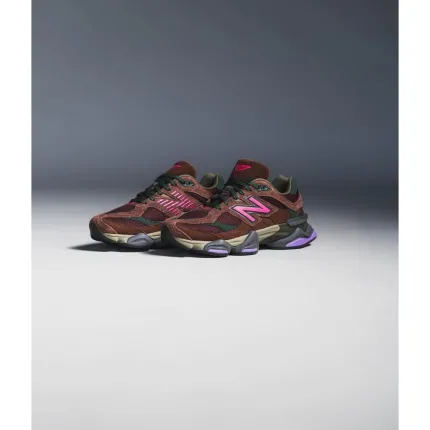 New Balance 9060 Rich Oak Burgundy