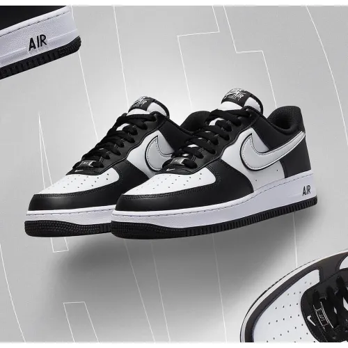Nike Air Force Panda Siyah Beyaz