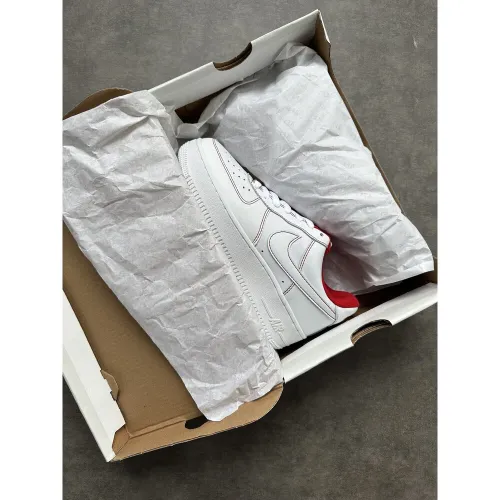 Nike Air Force 1 “ Stitch Red “ Nike Air Force 1 “ Stitch Red “