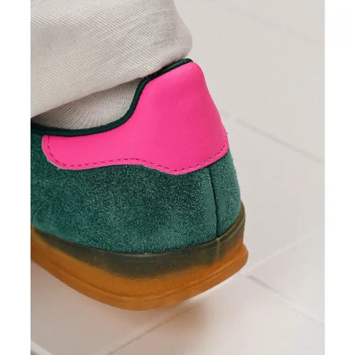 Adidas Gazalle indoor Collegiate Green Pink Yeşil