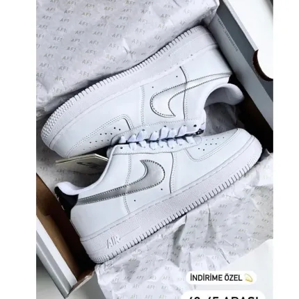 Nike Air Force 1 “Metallic Silver “ Nike Air Force 1 “Metallic Silver “