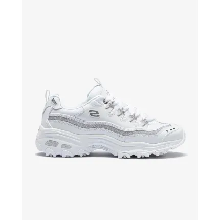 Skechers White Silver DRN