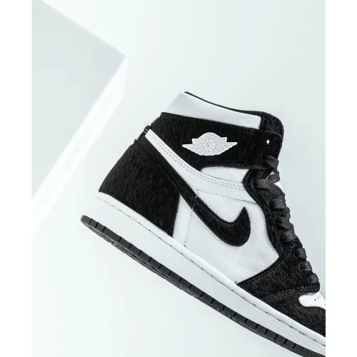 Air Jordan High Panda Twist Tüylü
