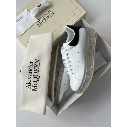 Alexander McQueen Siyah Beyaz Şeffaf
