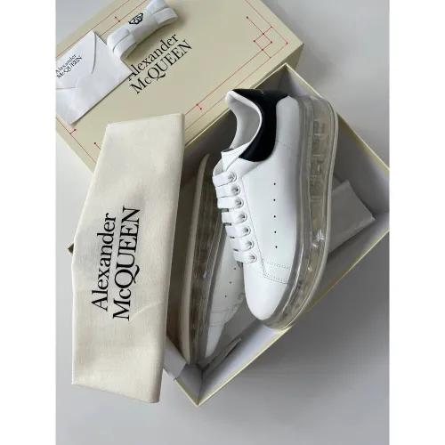 Alexander McQueen Siyah Beyaz Şeffaf