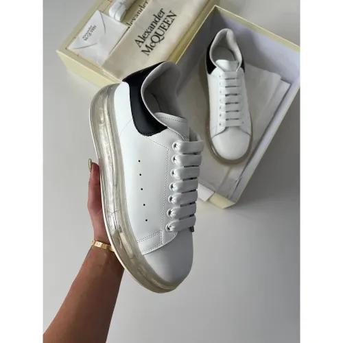 Alexander McQueen Siyah Beyaz Şeffaf