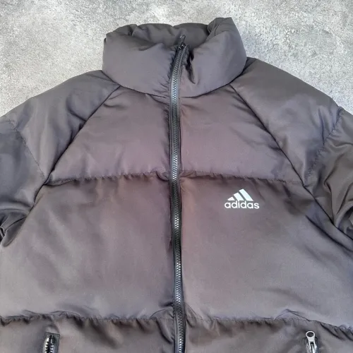 Oversize Adidas Siyah Şişme Mont