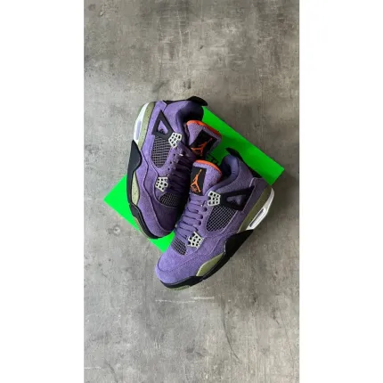 Air Jordan Retro 4 Canyon Purple