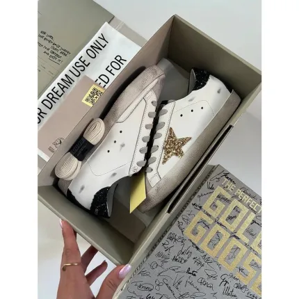 Golden Goose  Silver Gold Black