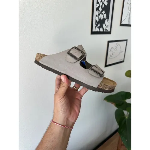 Birkenstock Original Arizona “ Stone Suede Premium “