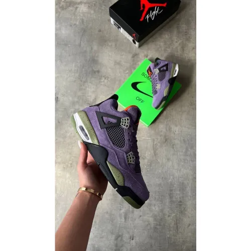 Air Jordan Retro 4 Canyon Purple