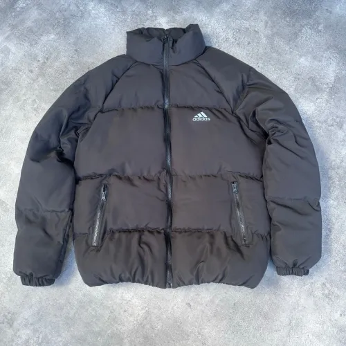 Oversize Adidas Siyah Şişme Mont