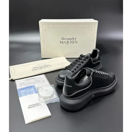Alexander McQueen Black Fermuar
