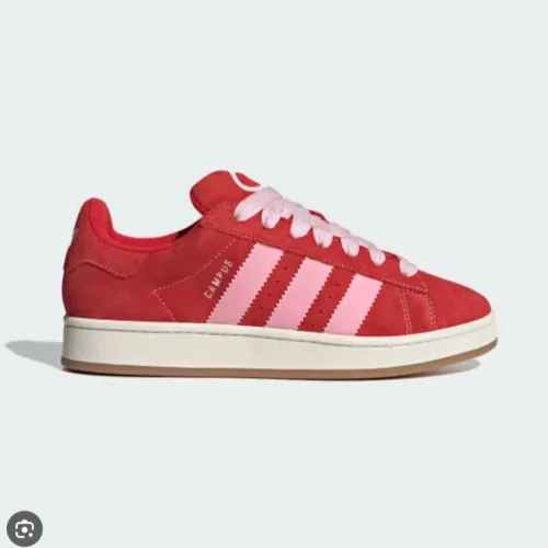 ADIDAS CAMPUS OOS RED PINK ADIDAS CAMPUS OOS RED PINK