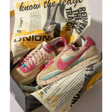 Union x Cortez Nike Beige