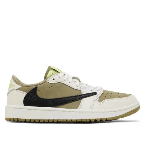 Nike Air Jordan 1 Retro Low Golf Travis Scott Neutral Olive