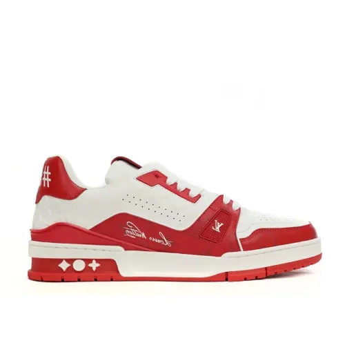 Louis Vuitton Trainer 'White Red'