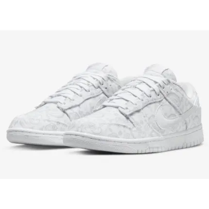 Nike Dunk Low Paisley White