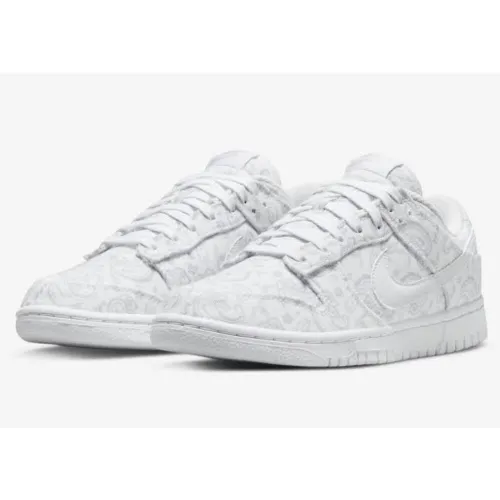 Nike Dunk Low Paisley White