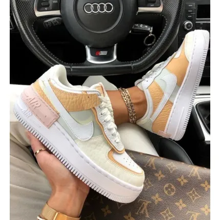 Nike Air Shadow White Begie Nike Air Shadow White Begie