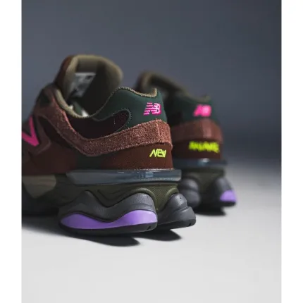 New Balance 9060 Rich Oak Burgundy
